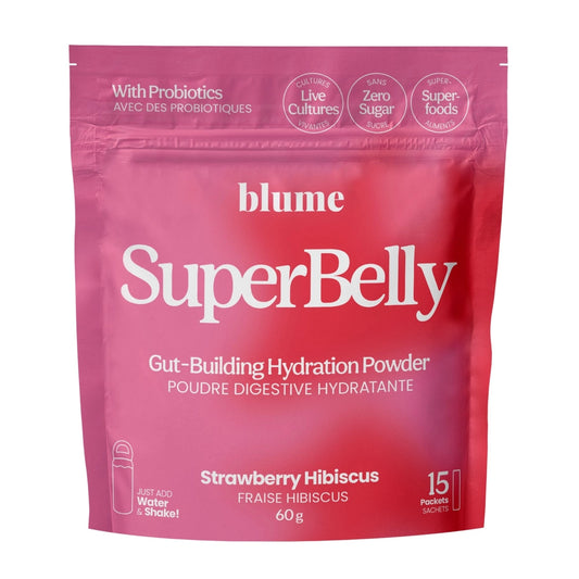 Gut health is key to overall wellness, and SuperBelly makes it easy and delicious. Packed with prebiotics, probiotics, and apple cider vinegar, this tart and fruity water elixir supports a healthy gut flora. Just mix with cold water, shake, and enjoy anywhere! 🌿 It features organic ingredients like real lemon, hibiscus, acerola, and strawberry for a vibrant pink lemonade taste with a tropical twist. Founder Karen's favoruite blend, it's refreshing and super nourishing 🍓
Ingredients: Organic apple cider v